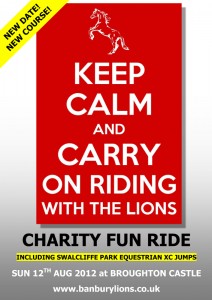 Thumbnail image for Enjoy a great ‘Ride with the Lions’ and support us!!