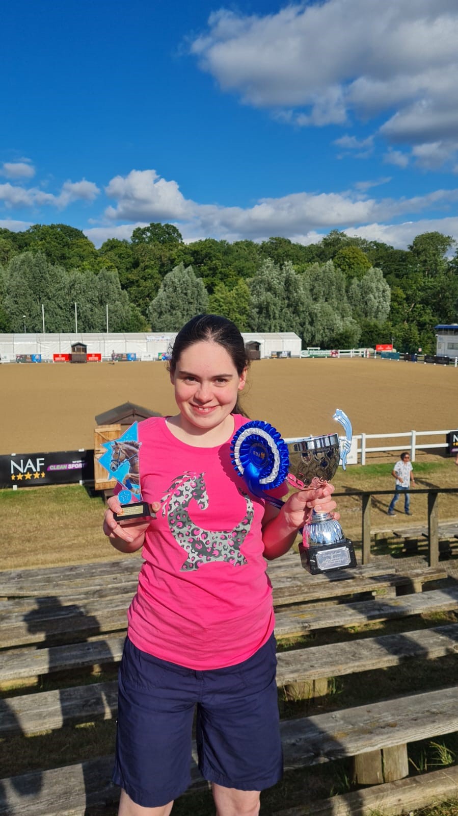 Thumbnail image for Isabella’s smile at RDA National Championships says it all
